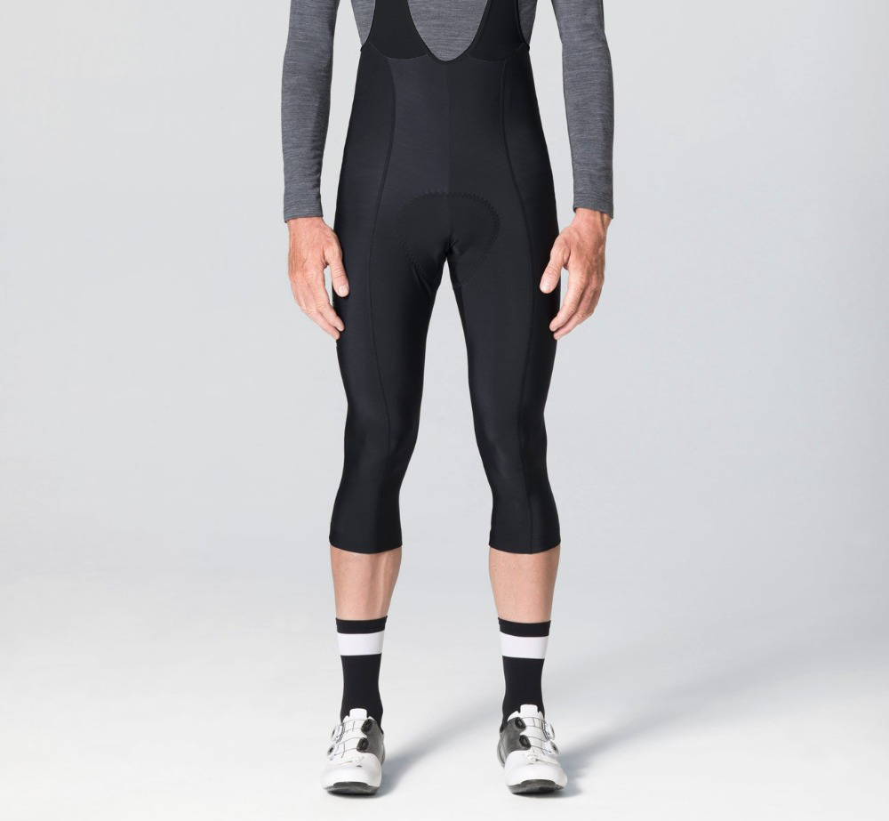 Race Bib - RISESBIK サイクリングビブパンツ 3/4 ロングサーマルフリースサイクリングビブタイツ冬 MTB 自転車パンツ寒い冬バイクビブタイツ