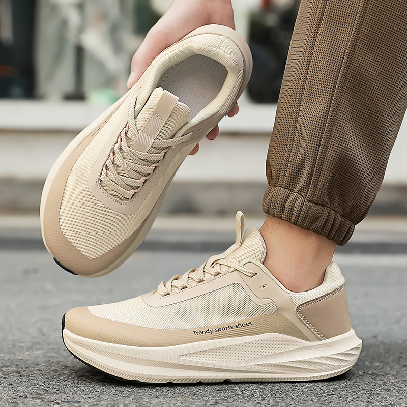 Running Shoes Men - ホット販売ランニングトレーナーカップル用メッシュ通気性ユニセックスウォーキングジョギングシューズ快適な男性女性アウトドアスポーツシューズ