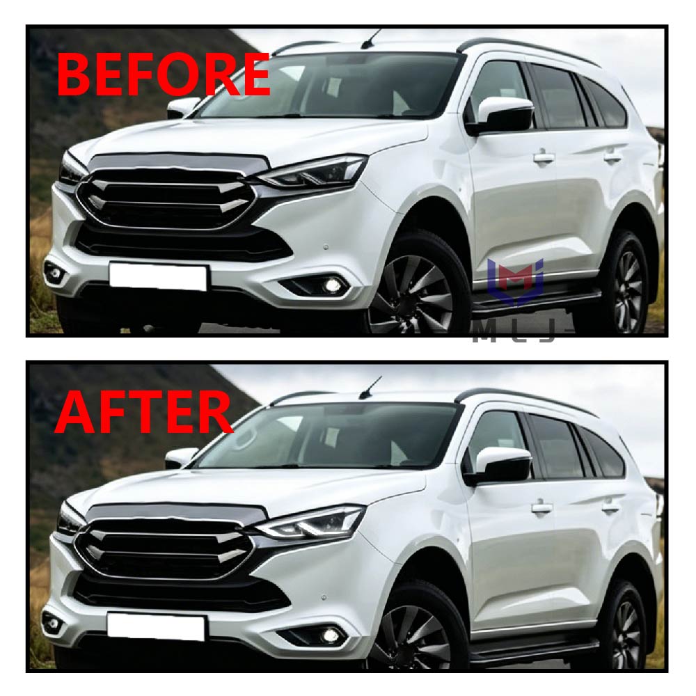 Running Headlamp - いすゞMU-X 2020-2023用 五菱LED DRLヘッドライトコントロールボード エンジェルアイチップ デイタイムランニングライト