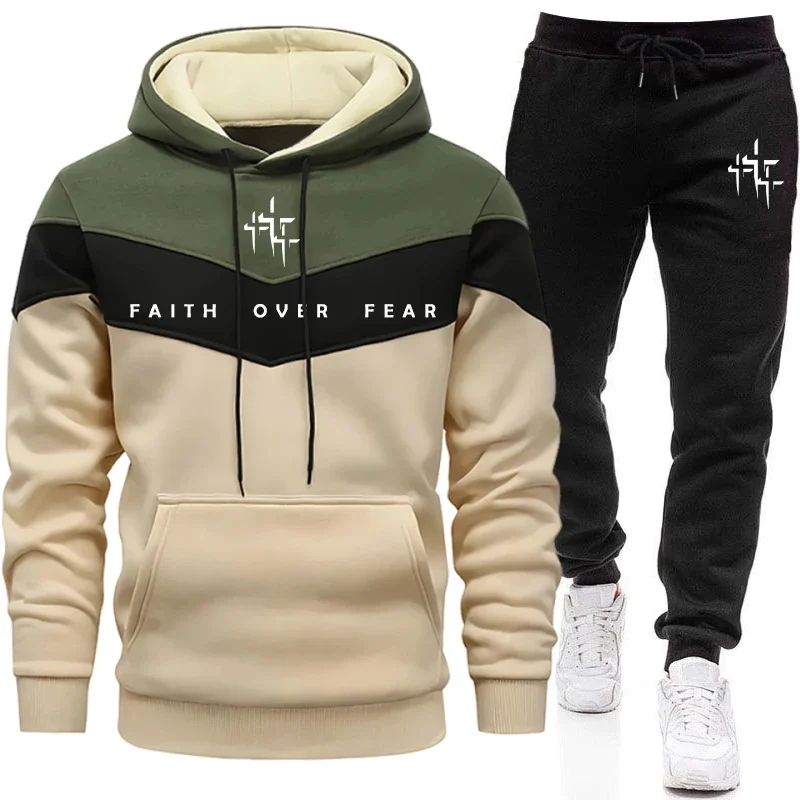 Faith Over Fear メンズ トラックスーツ フー - Joggers Pants のレビューと価格