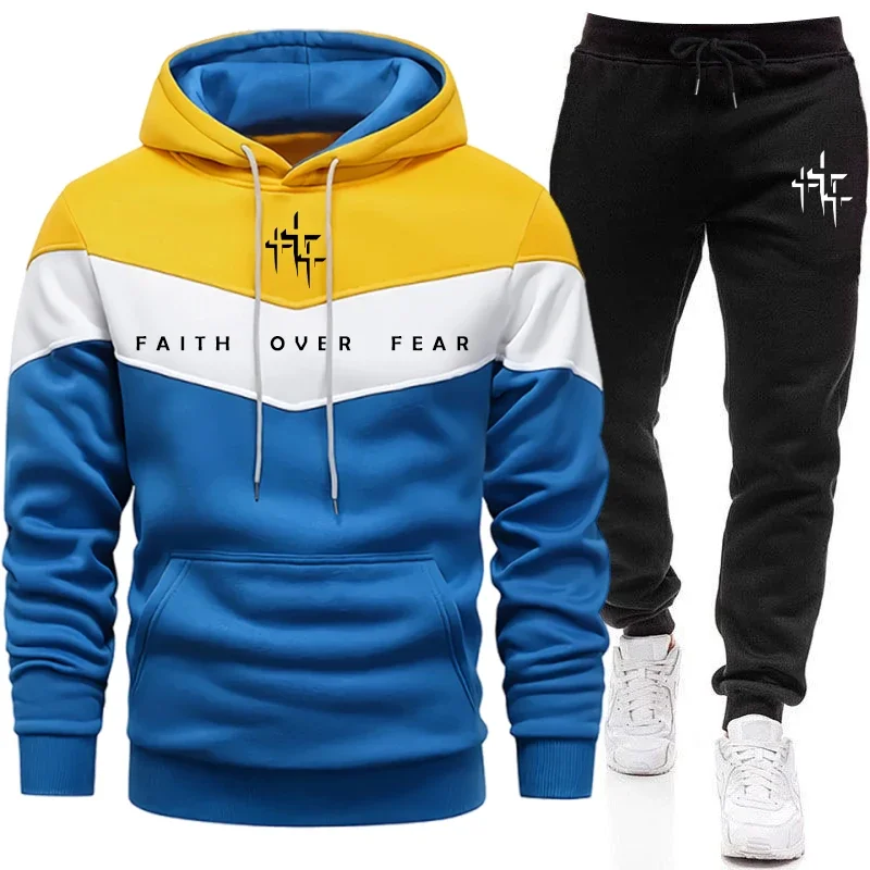 Faith Over Fear メンズ トラックスーツ フー - Joggers Pants のレビューと価格