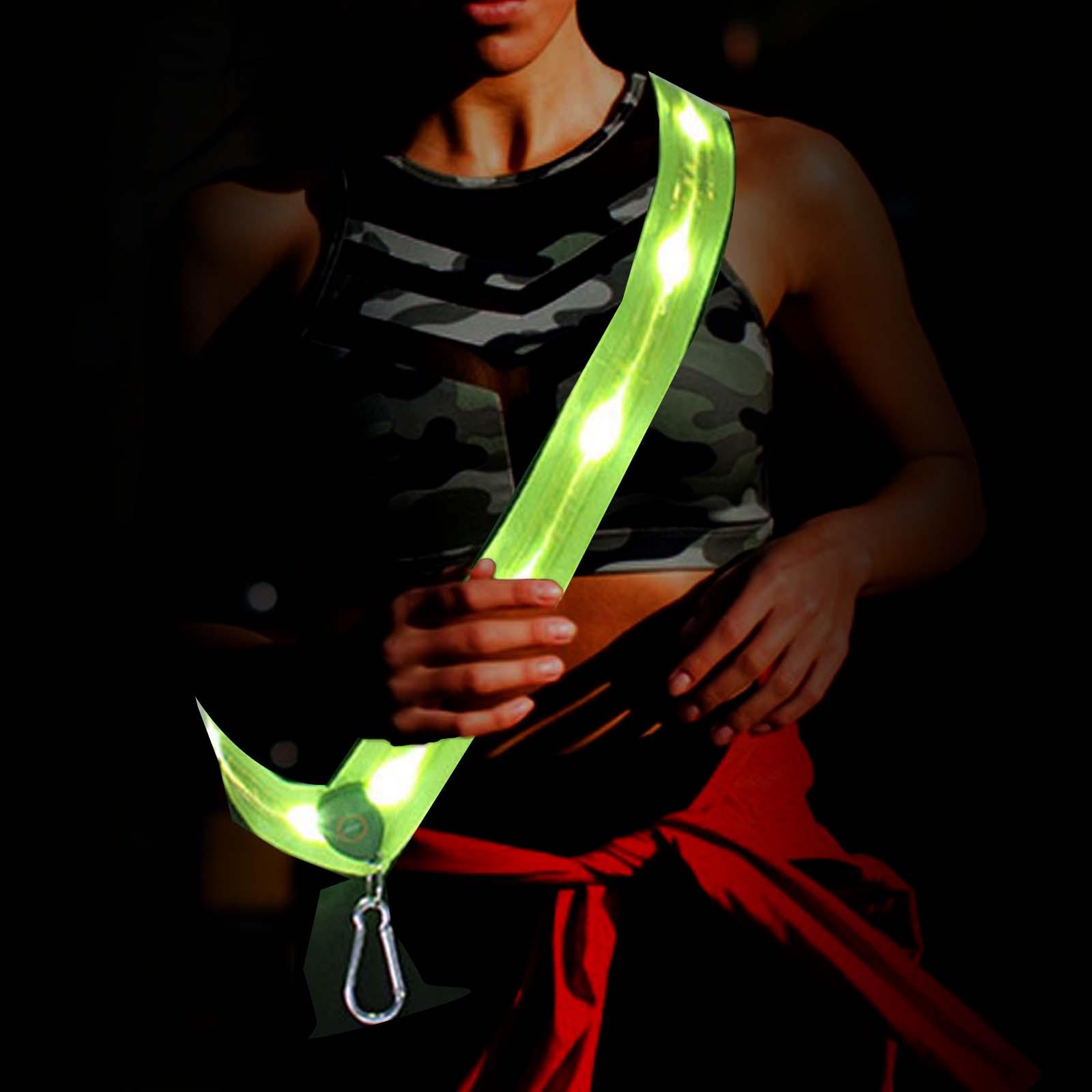 子供用LEDナイトランニングギア、LED点滅サッシュ、ナイト - Running Gear Kids のレビューと価格