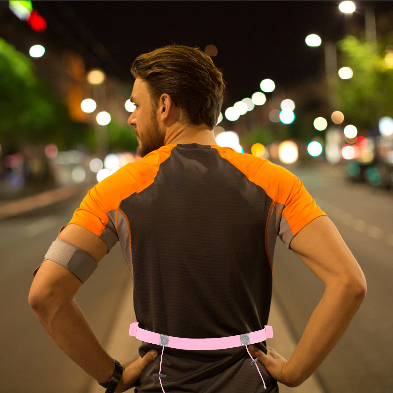 軽量で反射素材を使用したランニング用ウエストバンド。レース用 - Race Bib のレビューと価格