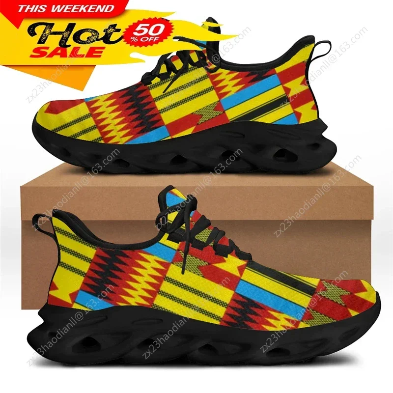 アフリカ民族部族柄スニーカー男性用新しいメンズファッションフ - Running Shoes Women のレビューと価格