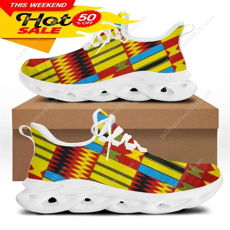 アフリカ民族部族柄スニーカー男性用新しいメンズファッションフ - Running Shoes Women のレビューと価格