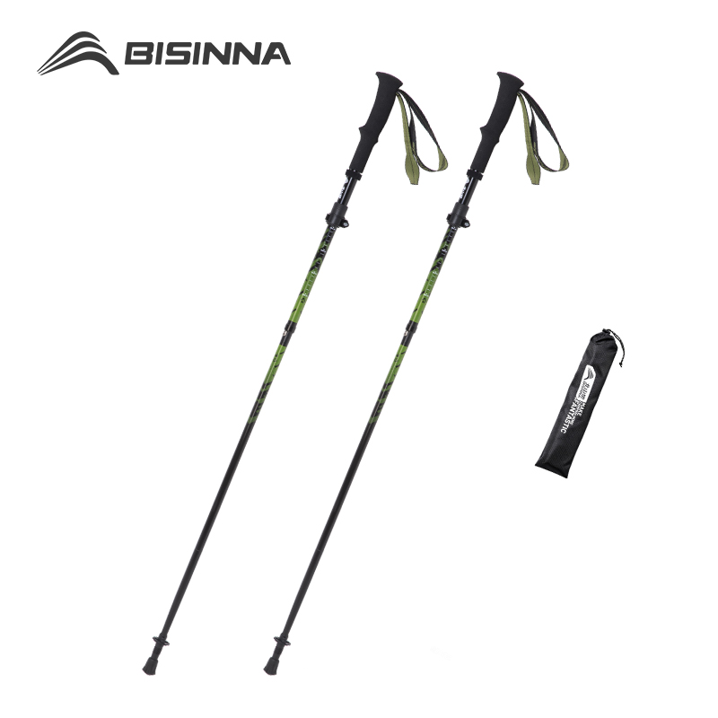 BISINNA カーボンファイバートレッキングポール アウト - Trekking Pole Carbon のレビューと価格