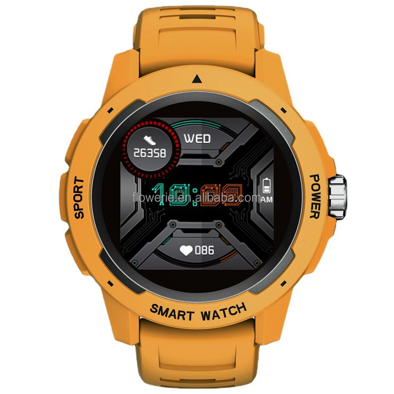 50m防水IP68タクティカルスポーツスマートウォッチ、アウ - Running Watch のレビューと価格