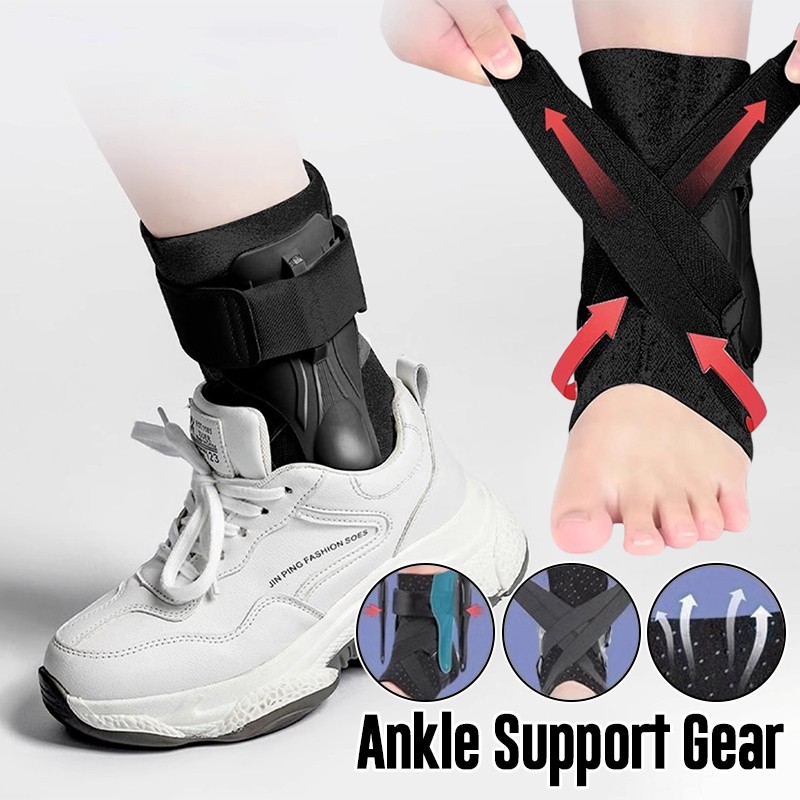 1pc足首サポートギア足首捻挫ブレース回復調整可能な足首捻挫 - Ankle Brace のレビューと価格