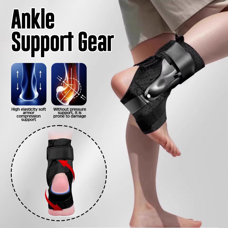 1pc足首サポートギア足首捻挫ブレース回復調整可能な足首捻挫 - Ankle Brace のレビューと価格