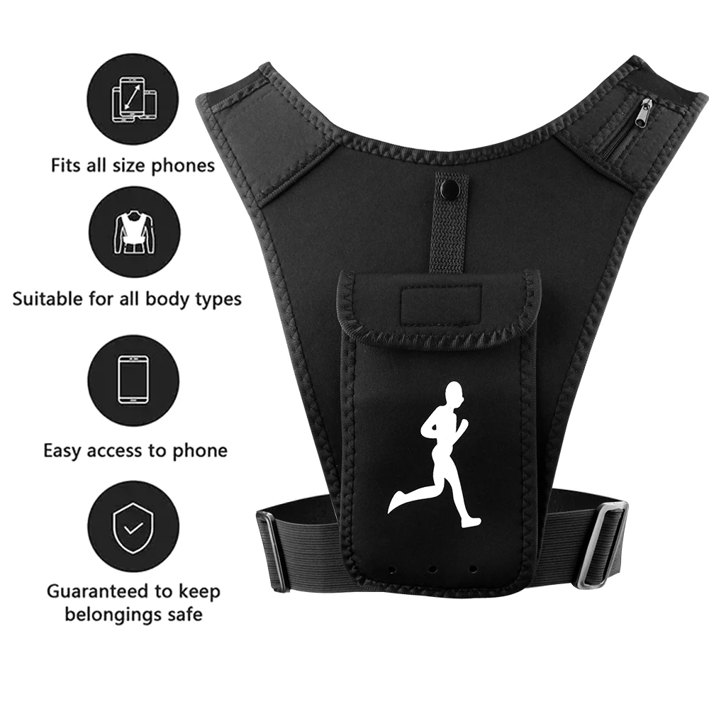 Xqqmxx-男性と女性のためのランニングベスト、電話ホルダ - Hydration Vest のレビューと価格