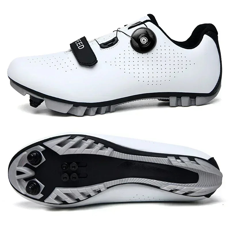 ユニセックスMTBシューズ サイクリングシューズ クリート付 - Running Shoes Women のレビューと価格