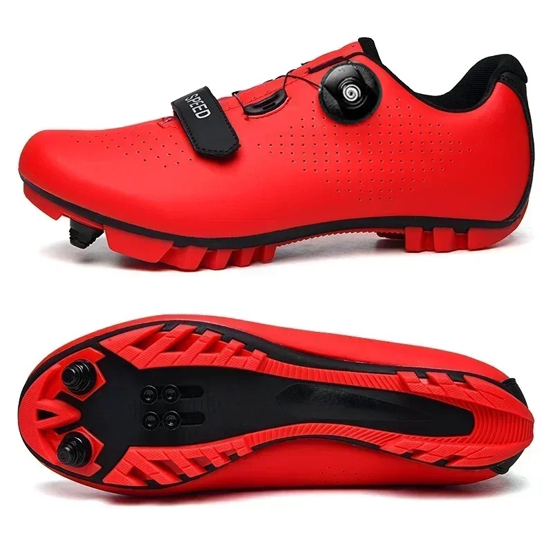 ユニセックスMTBシューズ サイクリングシューズ クリート付 - Running Shoes Women のレビューと価格