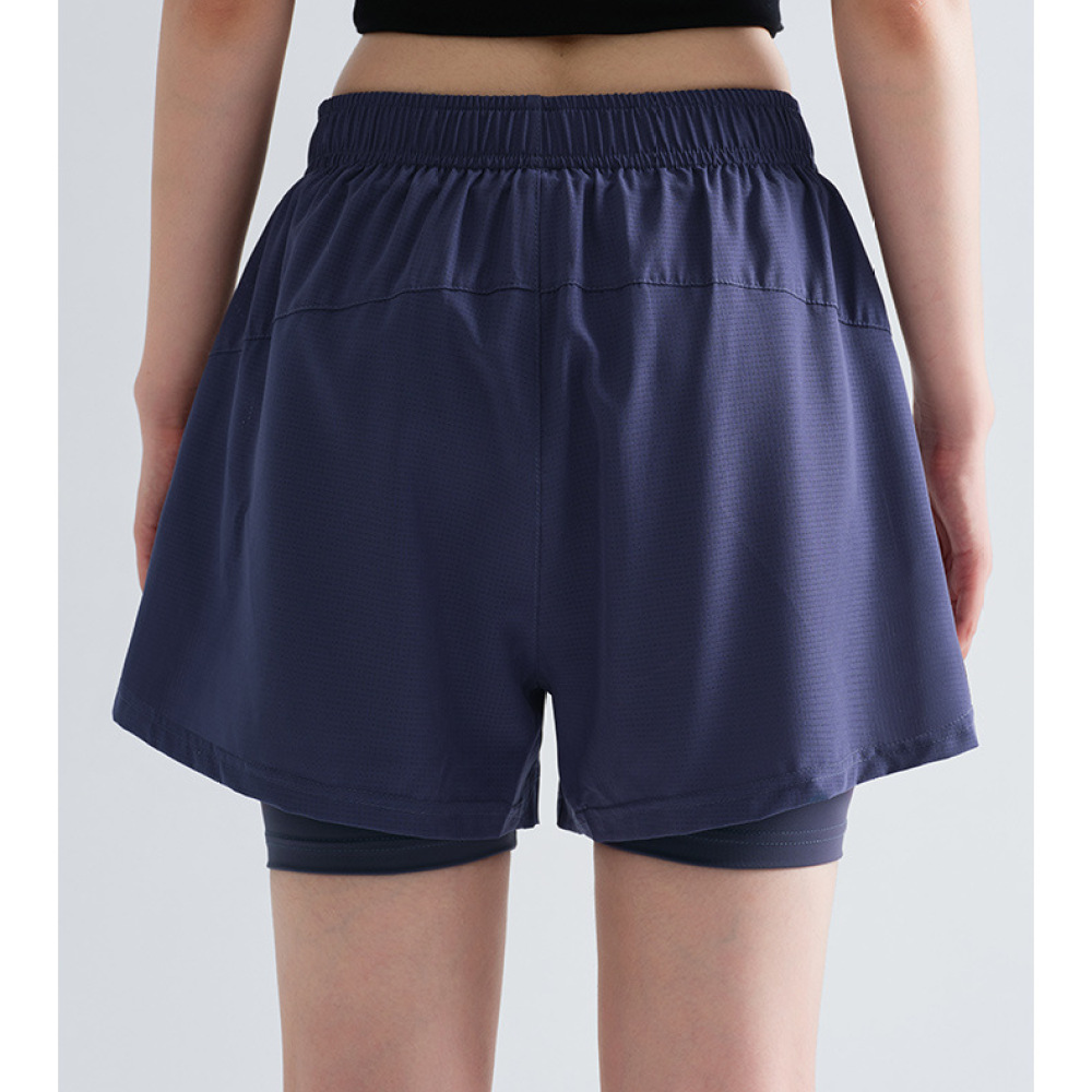 女性用ランニングヨガショーツ 2 in 1 アスレチックフィ - Running Gear Junior のレビューと価格