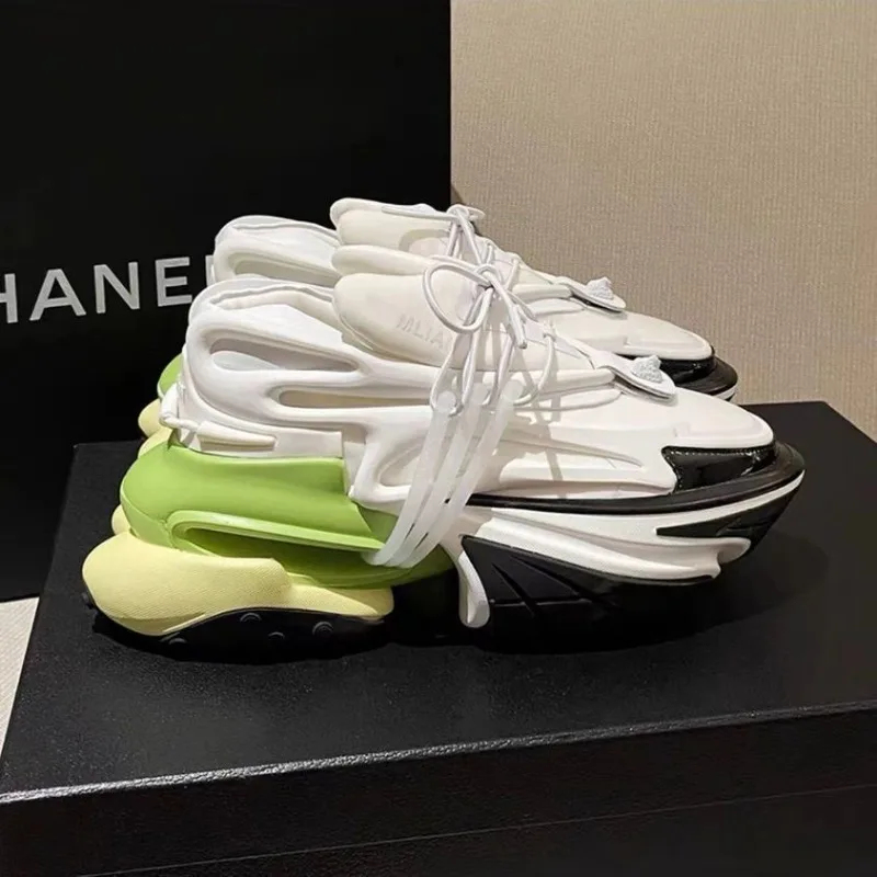 ユニセックス 2026 ランニングシューズ 通気性 厚底 ス - Running Shoes Men のレビューと価格