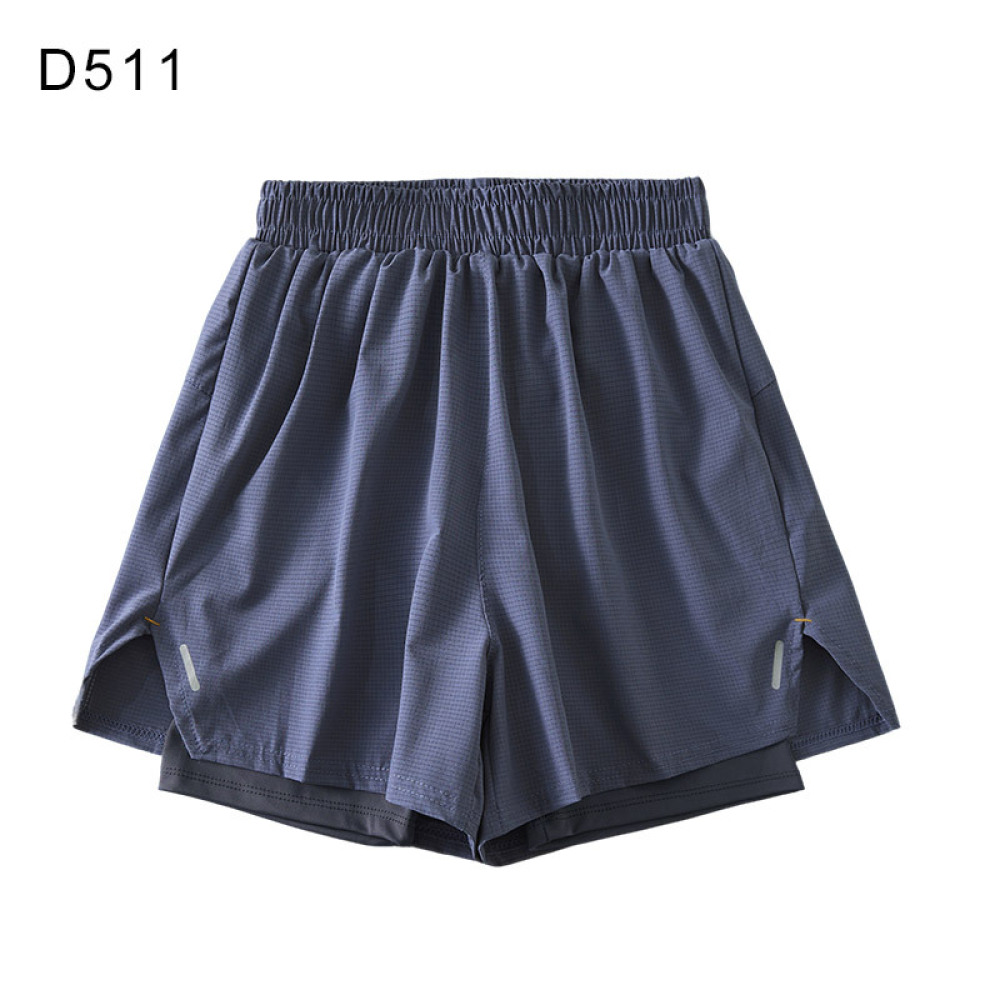 女性用2in1フィットネスショーツ、高弾性ヨガパンツ、速乾性 - Running Gear Junior のレビューと価格