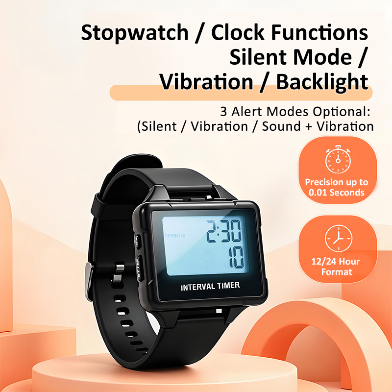 デジタルインターバルタイマー ストップウォッチ クロック カ - Running Watch のレビューと価格