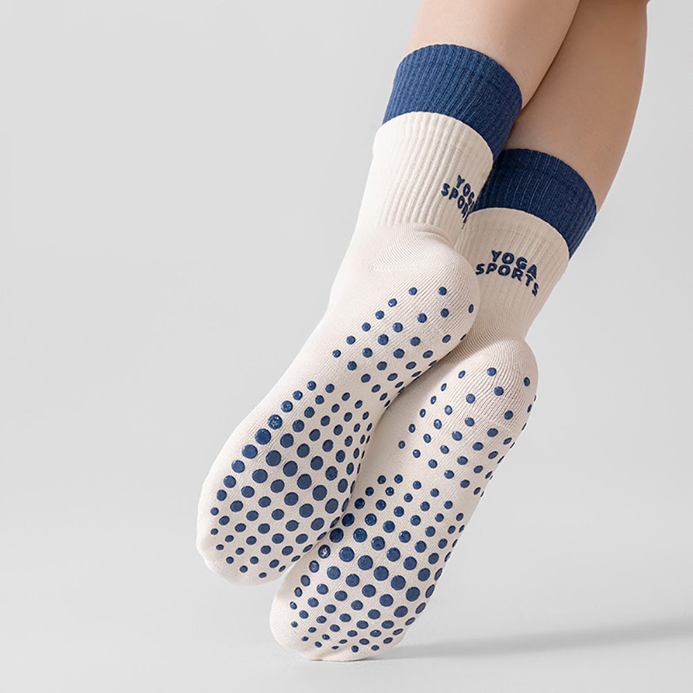 プロ仕様の二重構造ヨガソックス。トレンドデザイン、シリコン製 - Sports Socks のレビューと価格