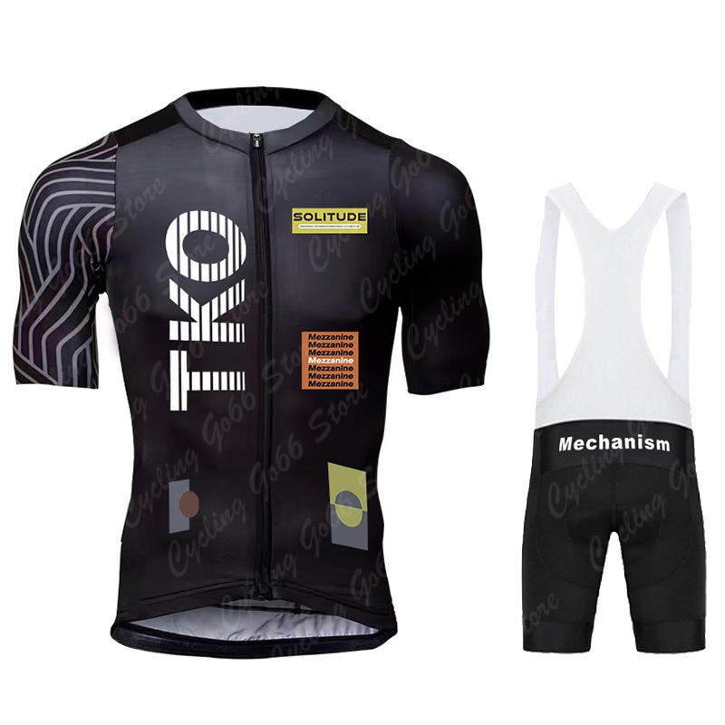 メンズ半袖サイクリングジャージセットとビブショーツプロレース - Race Bib のレビューと価格