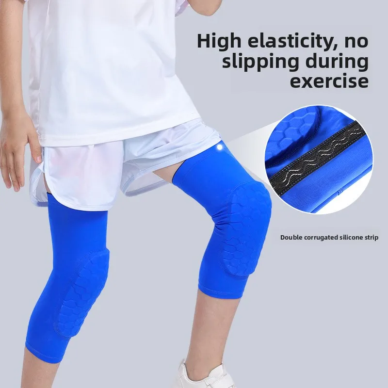 子供用、衝撃吸収バスケットボール用ニーパッド、プロ仕様のスポ - Running Gear Kids のレビューと価格